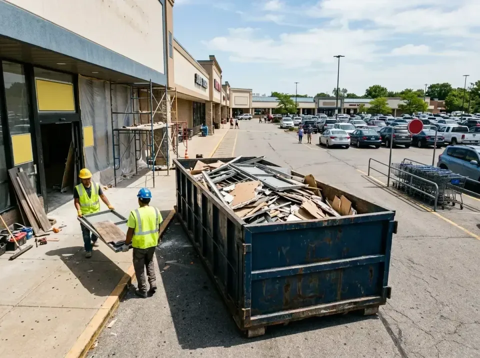 retail-store-renovation-debris-003 — frequently asked questions, Roll-off Dumpster Rentals in Charleston, AR